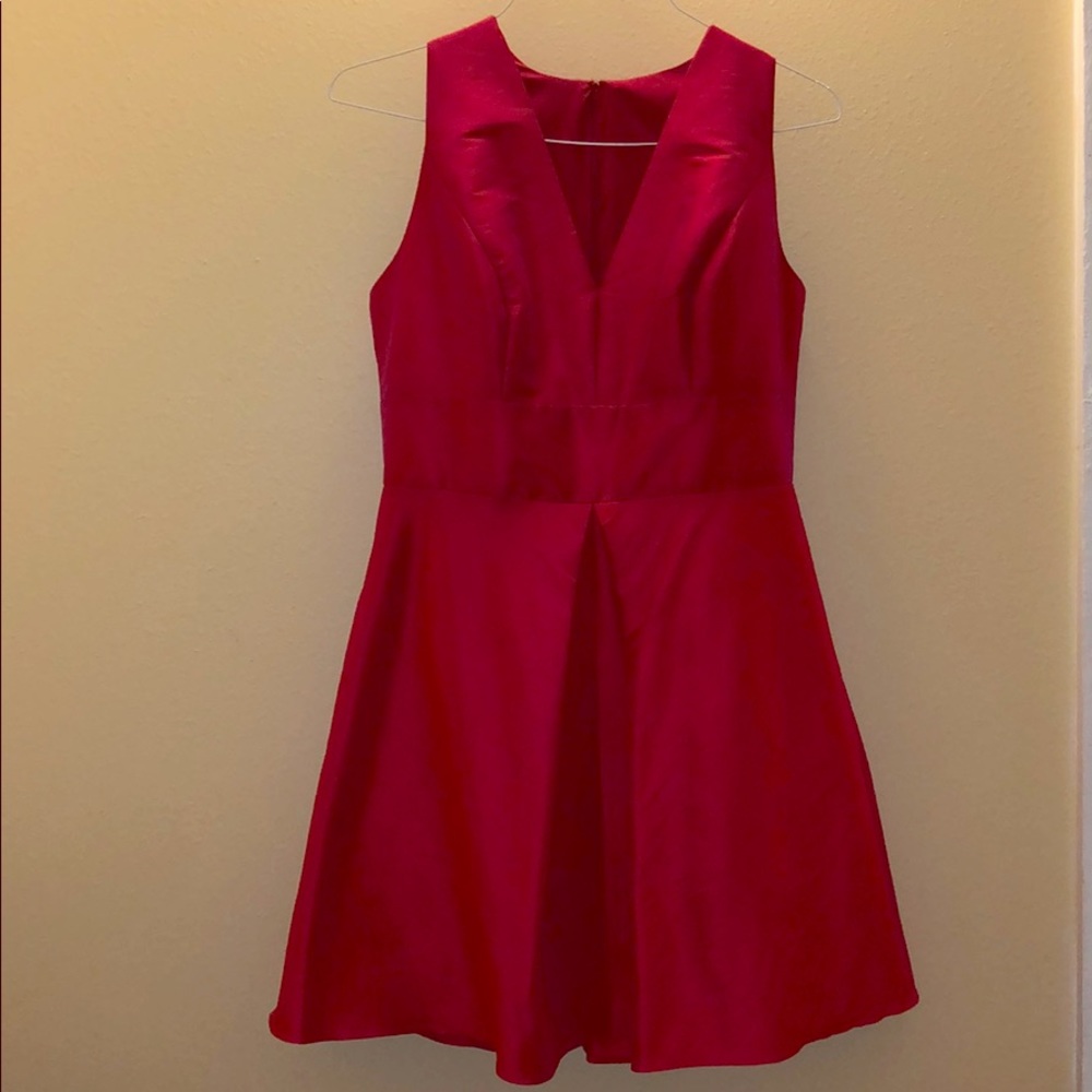 Alfred Sung Satin Party Dress with POCKETS